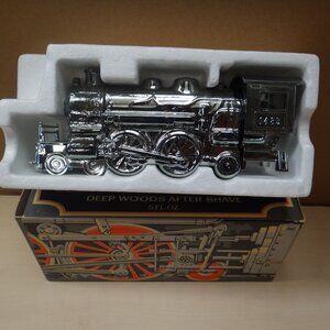 Vintage Avon After Shave Bottle, The Atlantic Locomotive, Original Box
